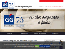 Tablet Screenshot of grupogalilea.com